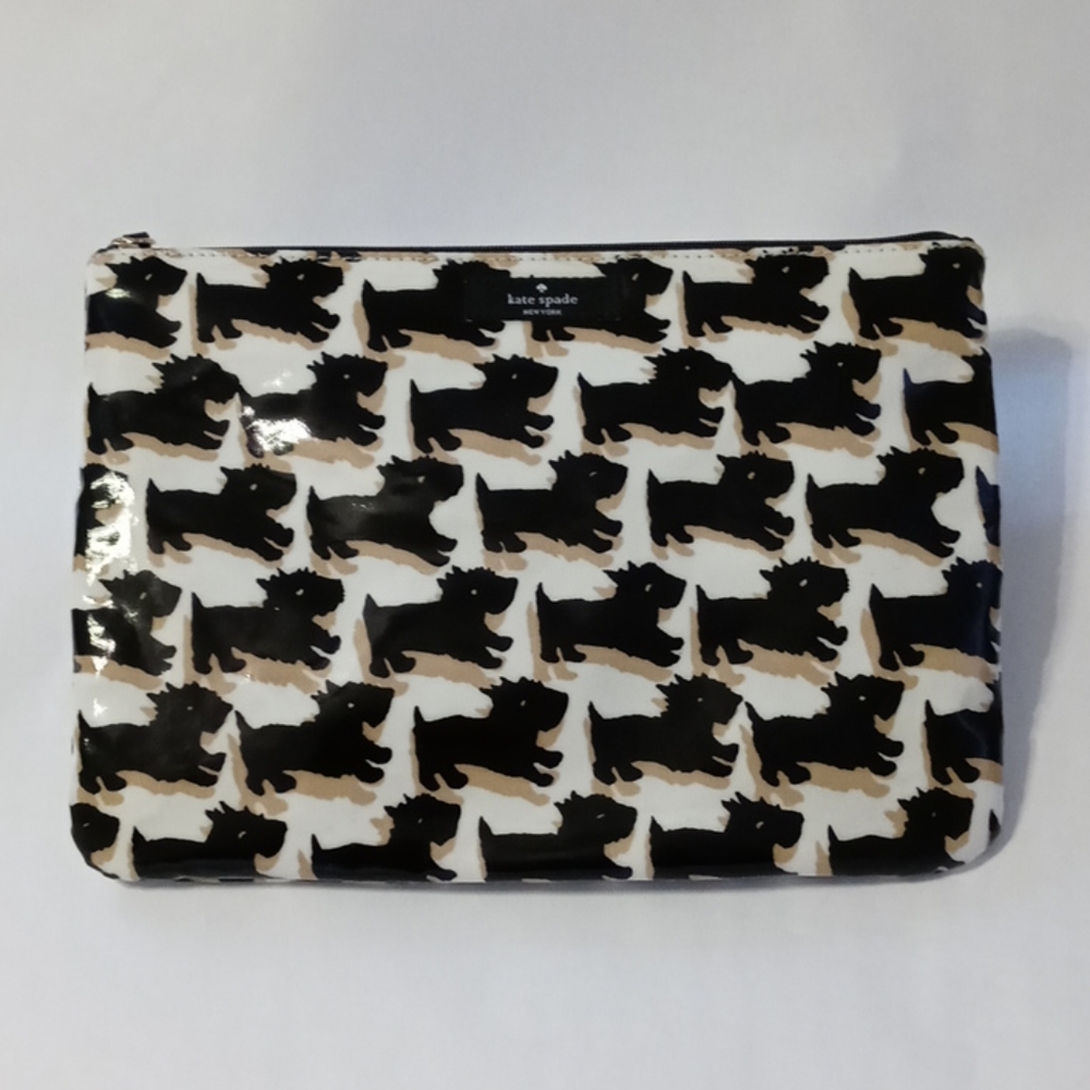 Kate Spade Scotty Dog Cosmetic Case